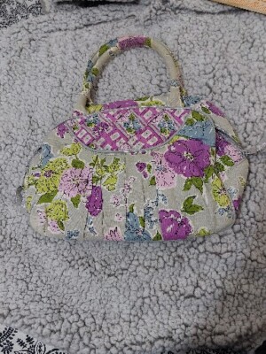 EUC Vera Bradley Sophie Sofie Sofia Handbag #2 Watercolor Floral Print Purse