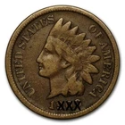 1 Indian Head Penny Copper Cent - 1859-1909 Full Date US Mint Coin [Circulated]