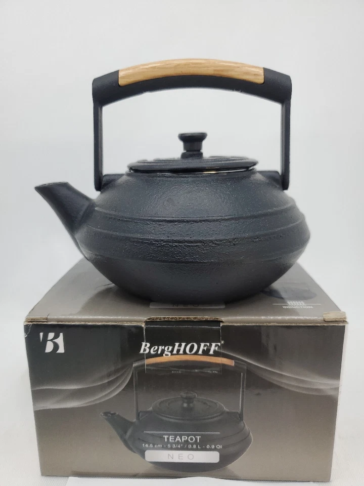 Tetera de hierro fundido BergHOFF NEO nueva en caja Foto 2 de 4