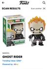 Funko Pop 3053 Marvel Ghost Rider Vinyl Figurine