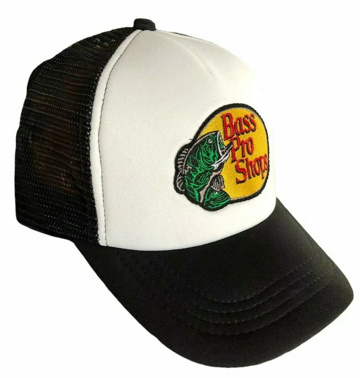 B&W Foam Front w/Mesh+3D Logo