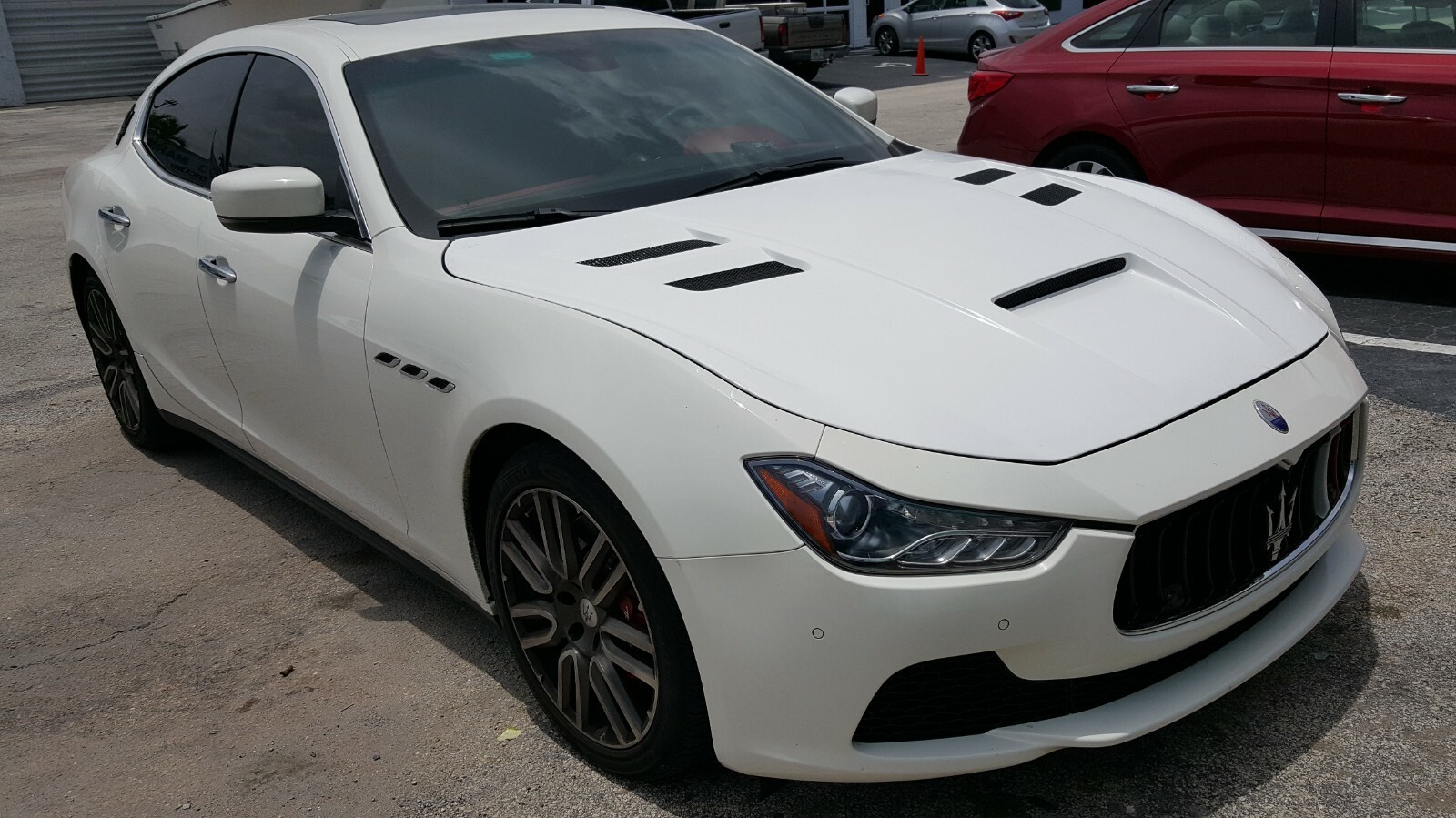 Maserati Ghibli 2014-20 Custom Tesoro Vented Hood Made in USA fits all models 