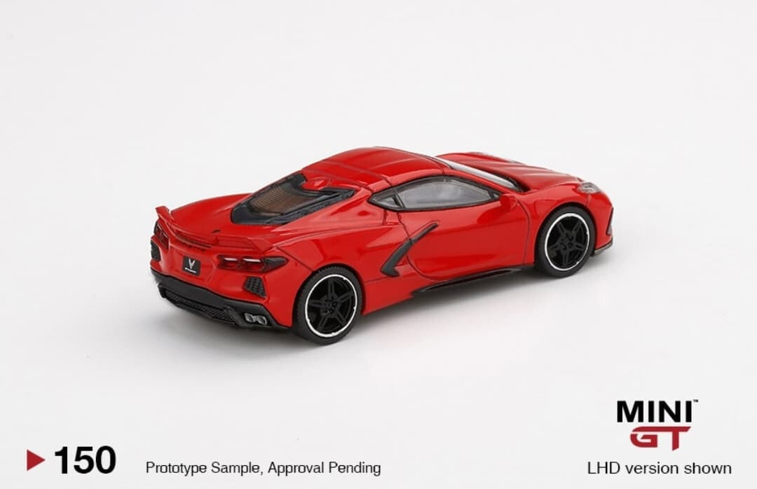 MINI GT Chevrolet Corvette Stingray Torch Red #150 ~ 1/64 | eBay