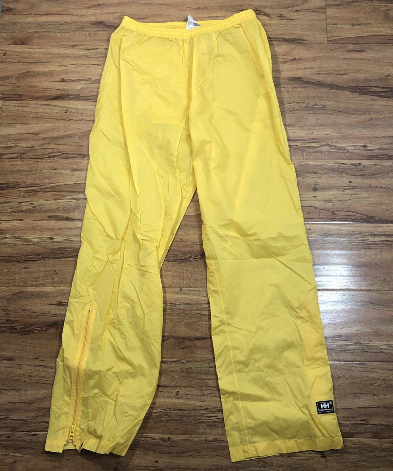 Helly Hansen Packable Yellow Outer Shell Pant Wom… - image 1