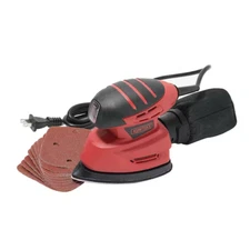 KRAFTIXX KF-300 RED ELECTRIC DETAIL SANDER W/BAG & PAPER - NEW