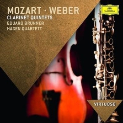 BRUNNER,EDUARD/HAGEN QUARTETT - MOZART/WEBER: KLARINETTENQUINTETTE  CD NEU