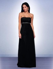 Bill Levkoff Formal Wedding Bridesmaid Prom Evening Dress Size 10XL 522 BLACK