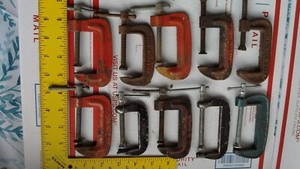 PONY 2" Opening Steel Clamp LOT 10 USA  AIRCRAFT AVIATION RV4-6-8   LOT TWO 2