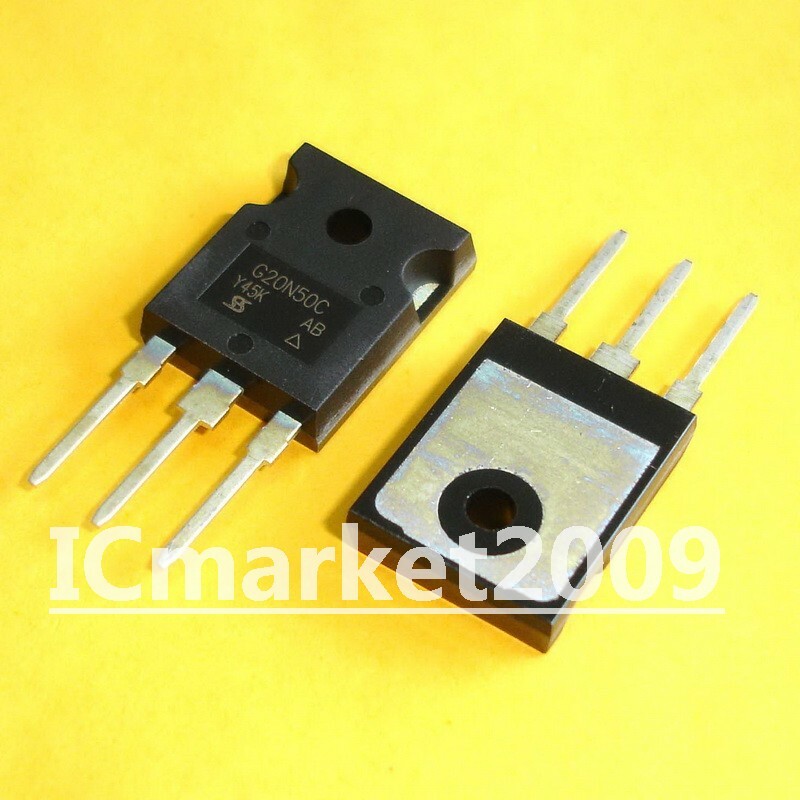 10 PCS G20N50C TO-247 G20N50 20N50C 500V 20A N-Channel Power Mosfet ...