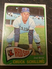 1965 Topps #272 Chuck Schilling Red Sox