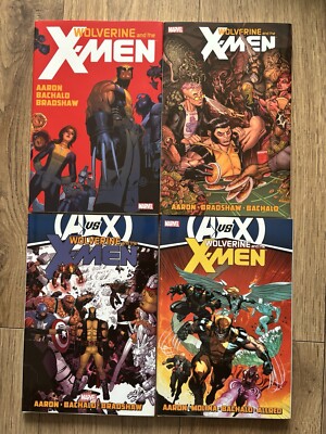 Wolverine & the X-Men by Jason Aaron/Chris Bachalo/Bradshaw HC Vol 1-4 Marvel