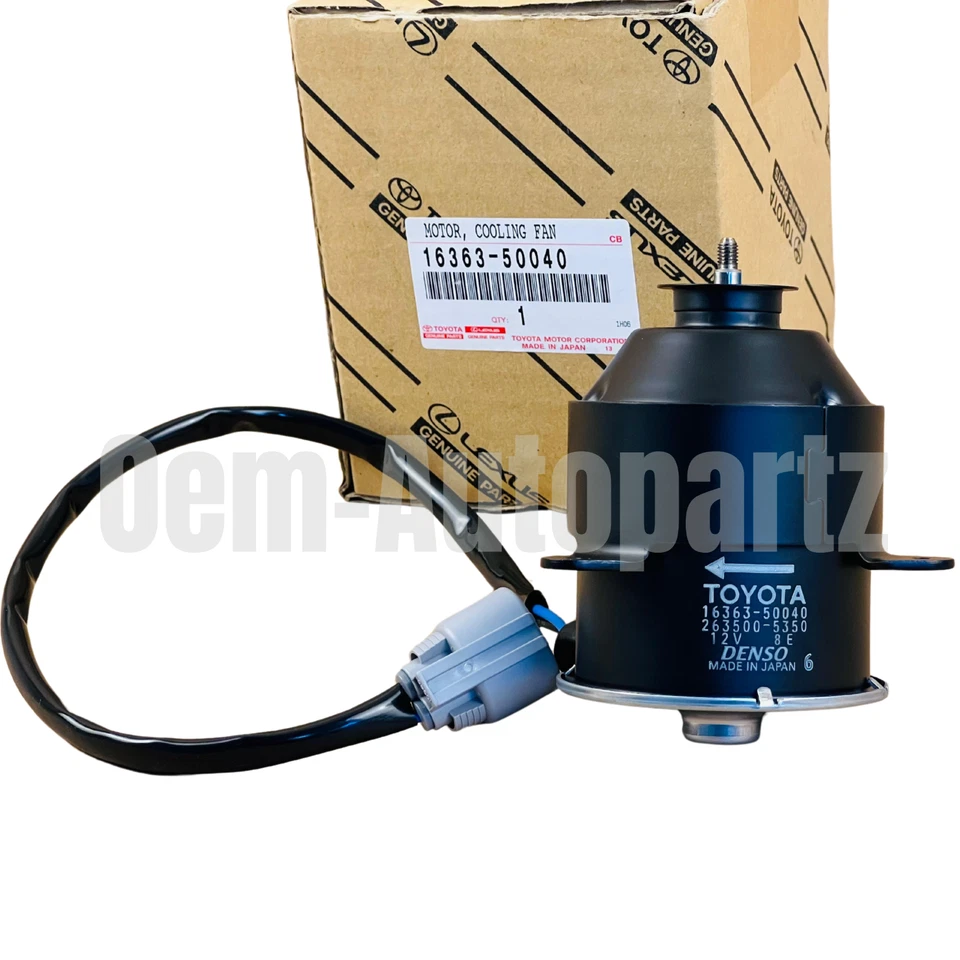 1636350040 Lexus LS430 GS350 GS450h IS250 RC300 RC350 Cooling Fan Motor OEM - Image 4 of 4