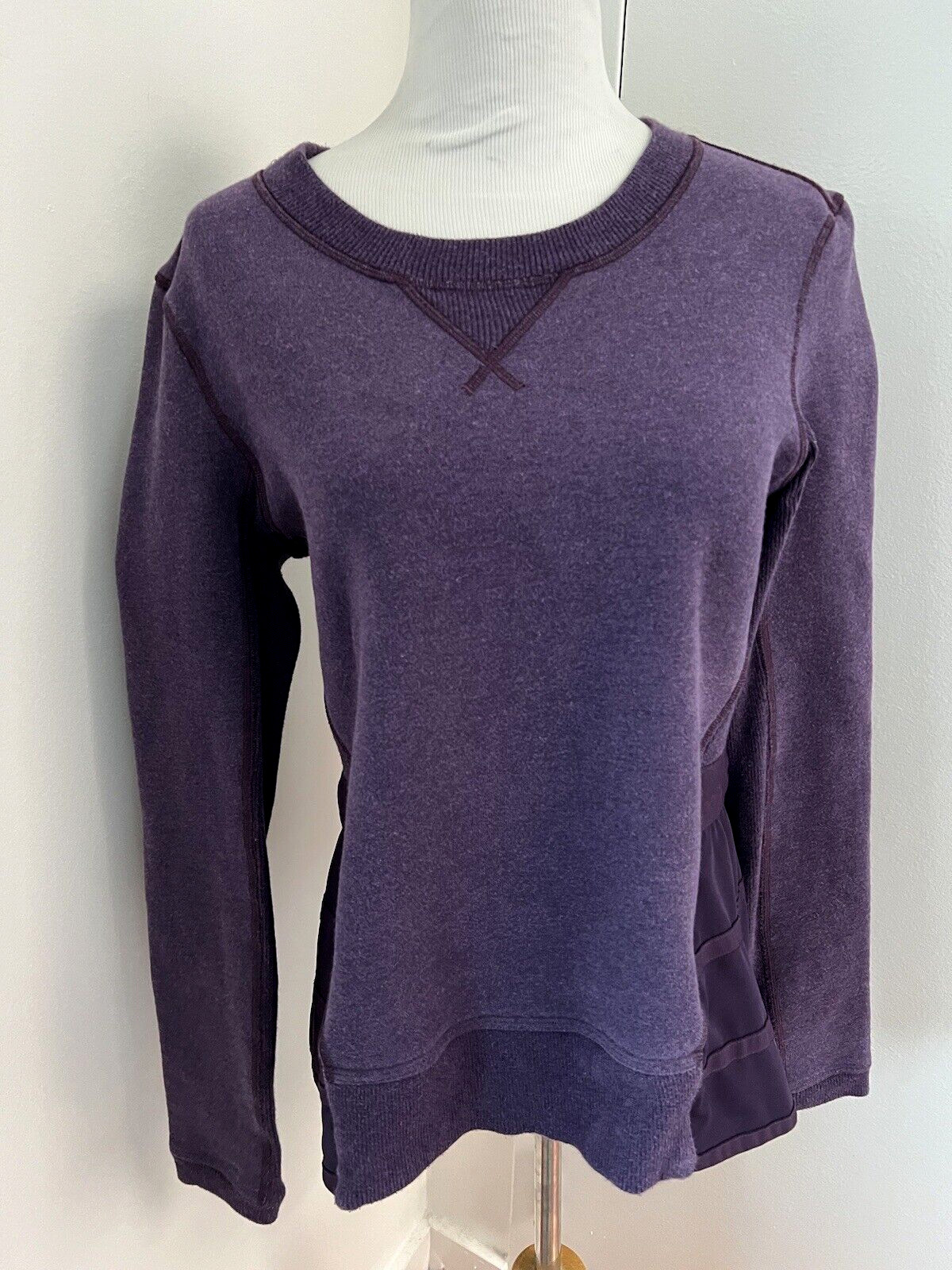 Lululemon Ruffled Up Pullover Deep Zinfandel Wint… - image 2