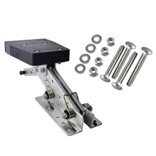 Boat Motor Bracket Aluminum  Kicker Outboard Heavy Duty 2-Stroke Yacht Marine