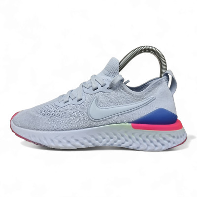 Nike Epic React Flyknit 2 wasserstoffblau Saphir Lauf Fitnessstudio Turnschuhe BQ8927 453