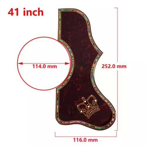 For Gibson J200 SJ200 Acoustic Guitar Pickguard Thicknes 2mm 41" Scratch Plate