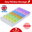 thumbnail 2  - 7 Day Pill Box Daily Tablet Medicine Dispenser Organizer Weekly Storage Weekly