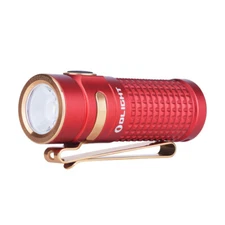 Olight S1R Baton II Red Magnetic USB Rechargeable Side-Switch Flashlight, 1000 L