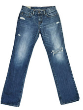 VTG Abercrombie  Fitch Jeans Men's 30x32 Classic Straight Blue Denim Button Fly