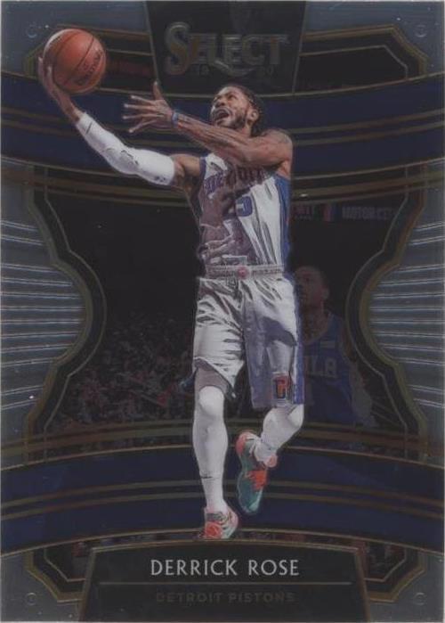 2019-20 Panini Select - Derrick Rose #60 - 1 of 2