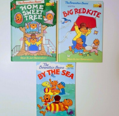 Lot 3 The Berenstain Berenstein Bears Book Set Beginning Reading 2 hardback 1 SB