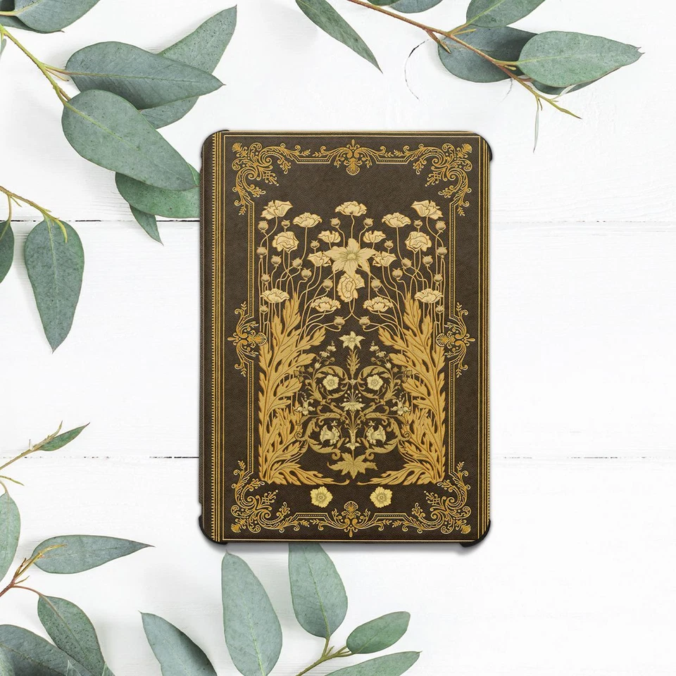 Vintage Book Plants Floral Case For All-new Kindle 10th Gen Kindle Paperwhite - Image 2 of 3