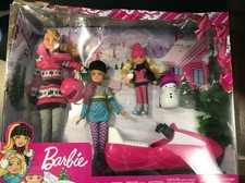 barbie sisters snow fun giftset