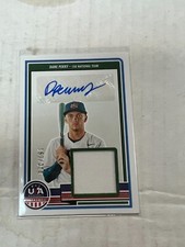 Dane Perry 2023 Panini USA Stars & Stripes Jersey Auto #SM-DP #153/200 NrMt