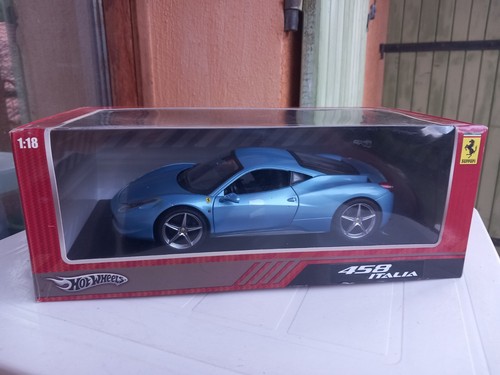 FERRARI 458 SPIDER BLEU - voiture Hot Wheels Classiques - Prix & Rareté