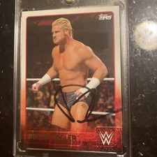 2015 Topps Chrome WWE - Gold Refractor #24 Dolph Ziggler /50