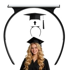 Graduation Cap Headband Insert, Grad Cap Headband Holder - Secures Your Graduati