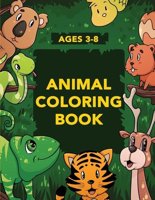 Animal Coloring Book for Kids Activity Nest Taschenbuch Kartoniert / Broschiert