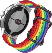 Soft Nylon Strap Compatible with Google Pixel Watch 4/3 41mm Adjustable