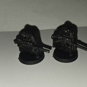 Games Workshop Warhammer 40K Space Marines Scout W/ Sniper Rifle GW 1992 METAL