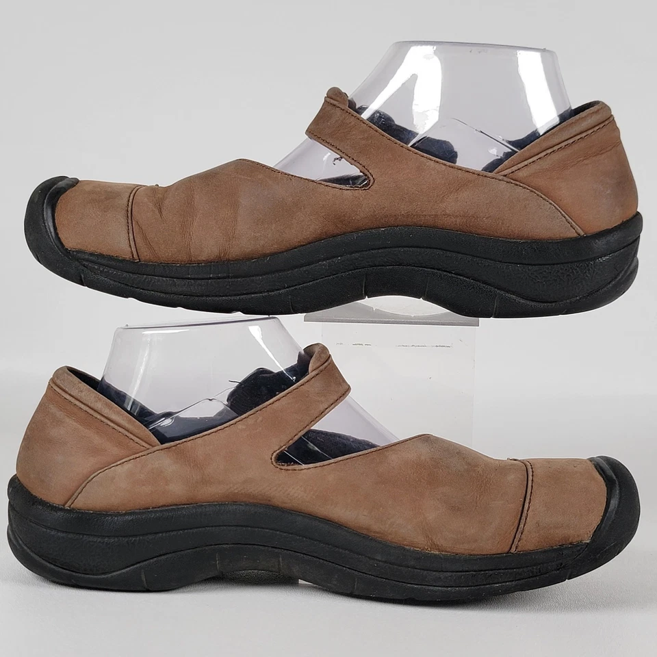 Keen Womens Shoes Presidio MJ Size 10M/40.5  Brown Mary Jane Loafer Pre Owned  - Image 4 of 4