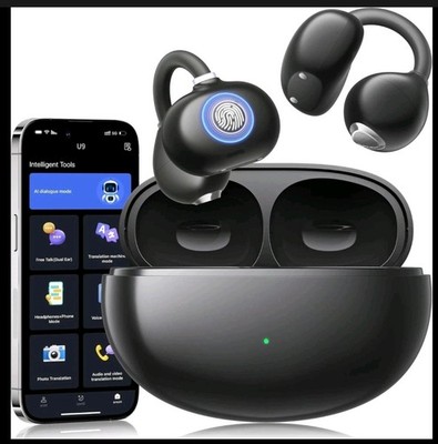 Aminy AI Instant Two-Way Translator Earbuds 163 Languages & Accents U9 Real Time