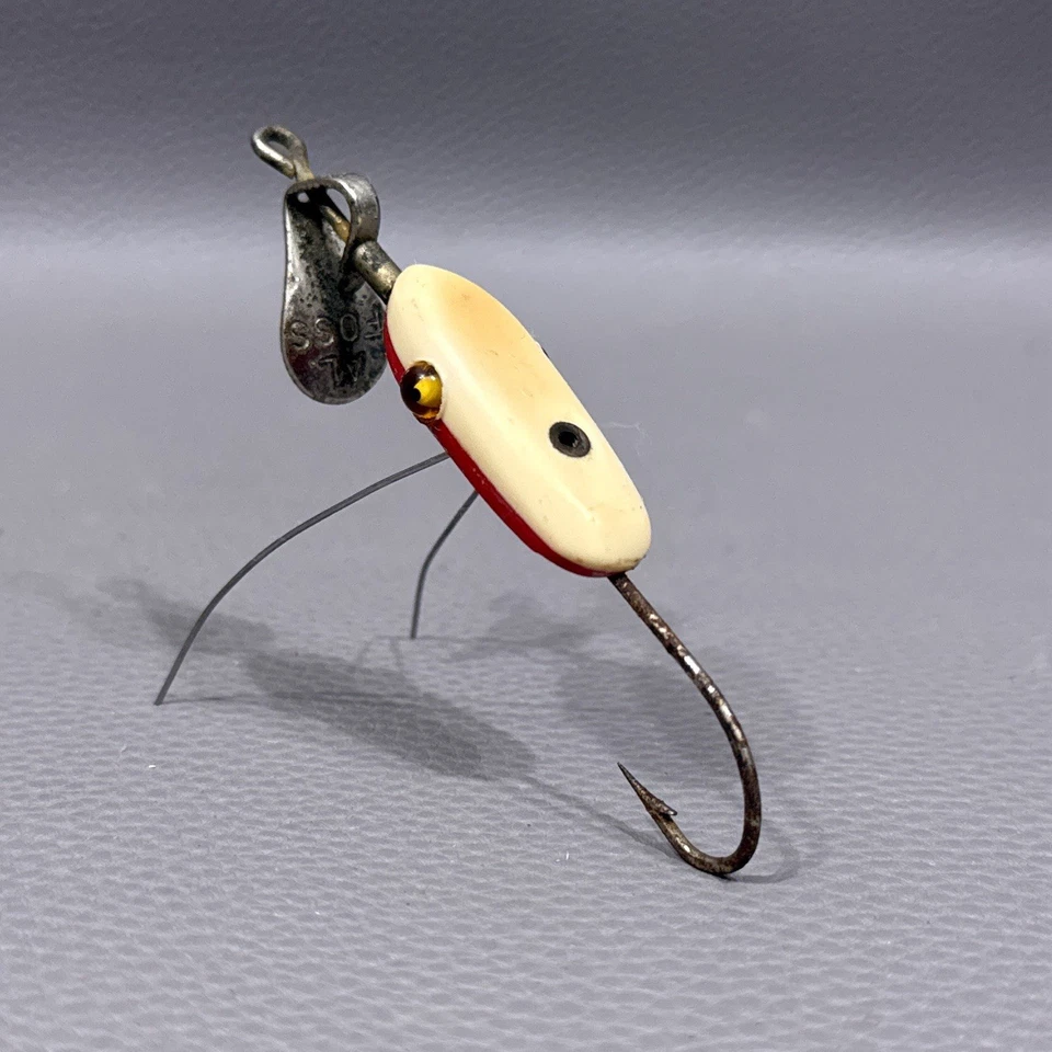 Винтажная рыболовная приманка Al Foss Oriental Wiggler # 4 - Изображение 4 из 4