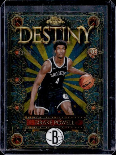 2025 Topps Chrome Drake Powell Refractors Gold (RAW)