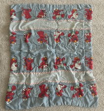 Sesame Street Elmo Vtg 1990 s Blanket 28x36