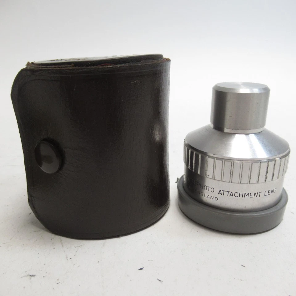 Vintage GB.-BELL & HOWELL Lens 2 1/2 Telephoto Attachment Lens Made in England - Image 3 of 4
