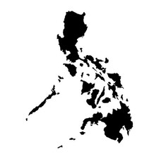 The Philippines Silhouette Filipino Decal Sticker Black Die Cut Vinyl