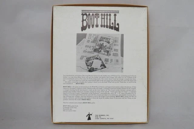 TSR 1979 : BOOT HILL Role Playing Game of the Wild West (SEALED DICE) (NM UNP) - Image 2 of 4