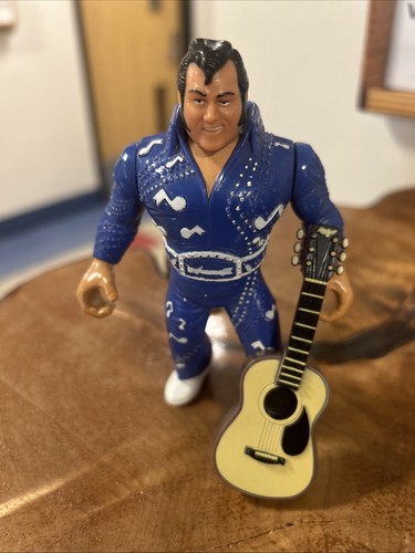 WWF Hasbro Honky Tonk Man Series 2 W/ Guitar WWE W...