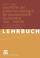 Geschichte Der Politischen Bildung In Der Bundesrepublik Deutschland 1945 -...