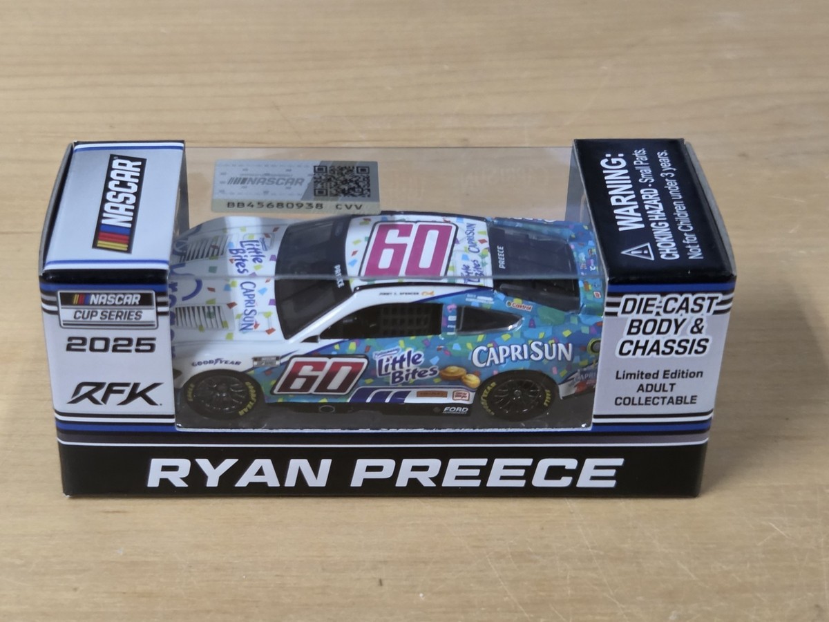 2025 #60 Ryan Preece Little Bites Capri Sun Kroger 1/64 Action