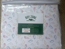 Boy Zone Dinosaur Twin Sheet Set Sateen Cotton Dinos 3pc