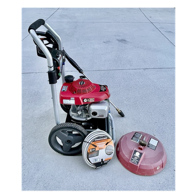 #ad Homelite GCV 160 Wheel Mounted Gas Pressure Washer 2700 PSI 2.3 GPM $399.99