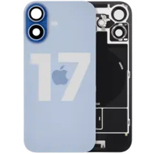 Back Glass w/ MagSafe Magnet  NFC  Flashlight Flex For iPhone 17 Used OEM Pul