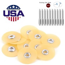 Dental Soflex Composite Finishing Polishing Discs 12.7mm Superfine / Mandrel