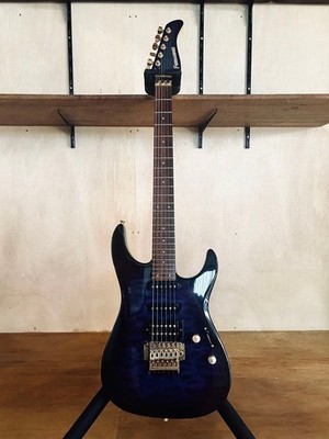 FERNANDES FR-55S series, with sustainer, reverse headstock, HSS. #QYE5UB